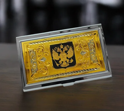 В подарок: Визитница «Гербовая» №1