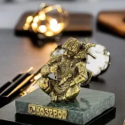 Бронзовая статуэтка «Козерог» — оригинальный подарок — фотография 1