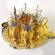 Чайный набор с самоваром. Златоуст — красивый подарок — фотография 8