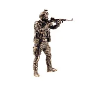 Бронзовая статуэтка «Спецназовец» — красивый подарок — фотография 3