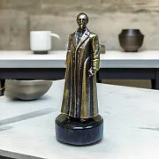 Копия памятника «Ф.Э. Дзержинский» из бронзы, 195 мм — необычный подарок — фотография 1