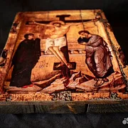 Подарочная икона "Распятие Иисуса Христа " +подставка — фотография 3