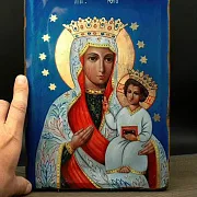 Подарочная икона " Богородица Васьковская (Ельская)" — фотография 1