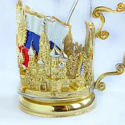 Подстаканник для чая «Российский» — необычный подарок — фотография 3