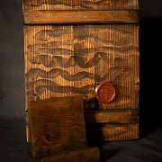 На память: Икона "Святая Матрона Московская"+подставка — фотография 2