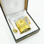 Подстаканник для чая №2 из бронзы — необычный подарок — фотография 3