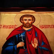 Икона " Святой Феодот (Богдан) Адрианопольский" — оригинальный подарок — фотография 6