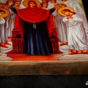 Икона "О тебе радуется и собор Архангелов" в подарок — фотография 5