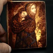 На память: Иконка Божией матери "Колыбельная" — фотография 1