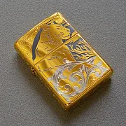 Зажигалка Zippo с гравировкой "Пантера" №2 — красивый подарок — фотография 2