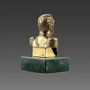 На память: Бронзовый бюст «Николай II» — фотография 3