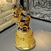 Бронзовый колокольчик «Будьте здоровы» в подарок — фотография 1