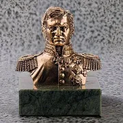 Подарочный бюст «Ермолов А.П.» из бронзы — фотография 1